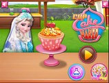 Принцесса Диснея: Cupcake Maker, принцесса Эльза приготовление пищи, Игры на приготовление еды