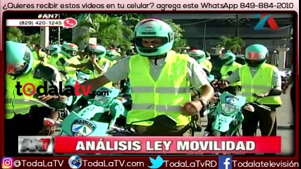Julio Martinez Pozo analiza a fondo la Ley De Movilidad de transito-AN7-Video