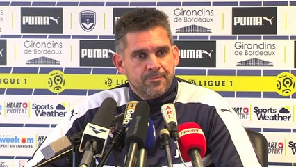 Foot - L1 - Bordeaux : Gourvennec «Entretenir la bonne dynamique»