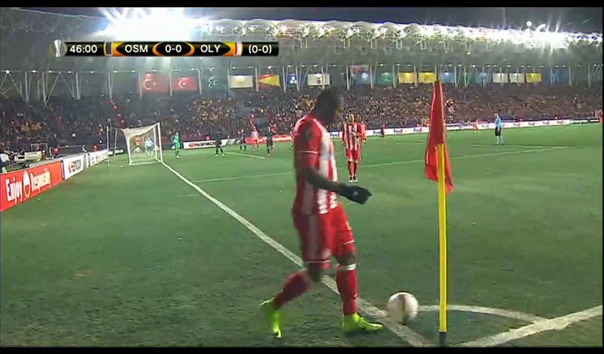 Karim Ansarifard Goal HD - Osmanlispor 0-1 Olympiakos Piraeus - 23.02.2017