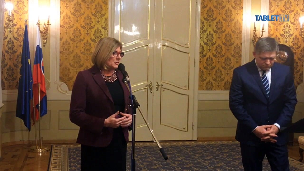 ZÁZNAM: TK premiéra SR R. Fica a ministerky pôdohospodárstva G. Matečnej