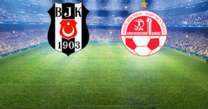 Beşiktaş-Hapoel Beer Sheva Maçının İlk 11'leri Belli Oldu