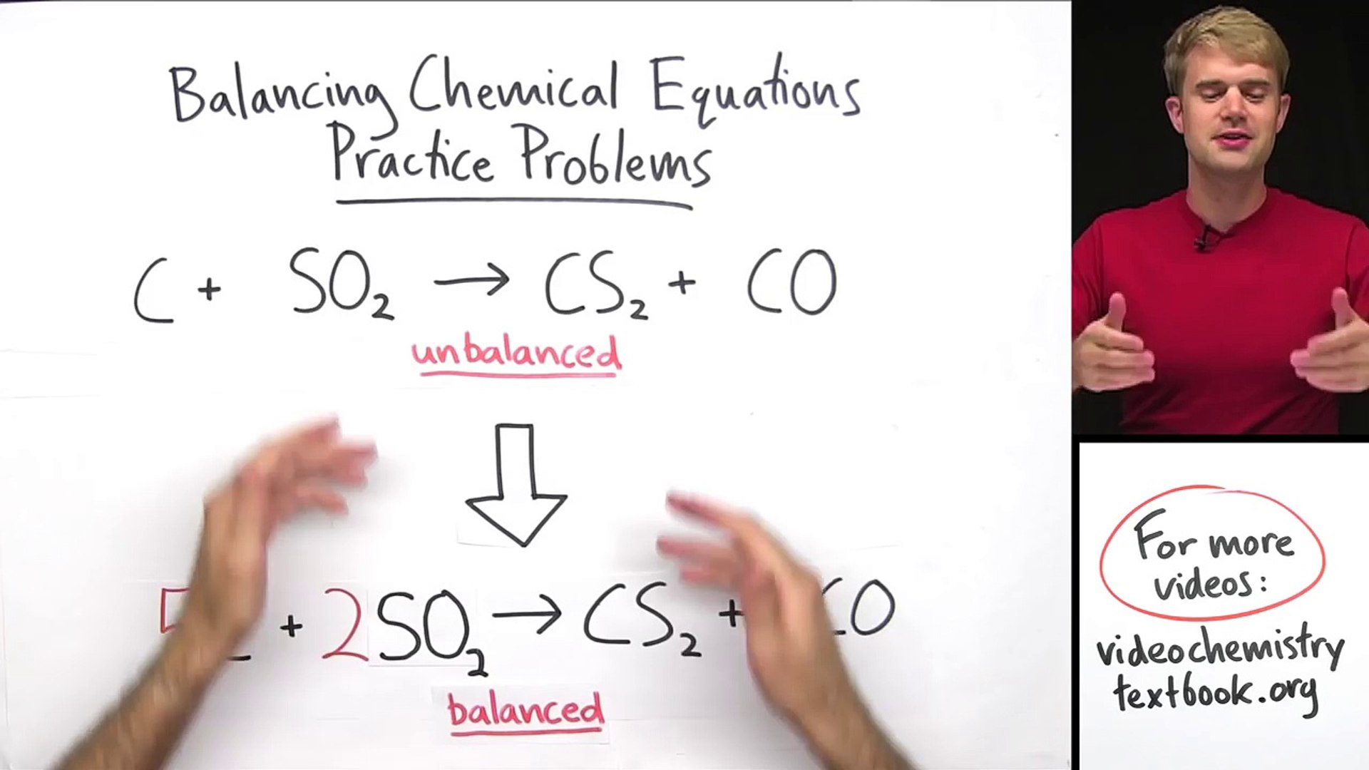 How To Balance Chemical Equations Questions