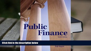 Best Ebook  Public Finance (The Mcgraw-Hill Series in Economics)  For Full