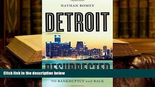 Popular Book  Detroit Resurrected: To Bankruptcy and Back  For Trial