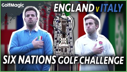 Six Nations Golf Challenge: England v Italy