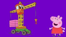 Las paperas Пеппа Aprender de imágenes Tipos de transporte de las pelculas de dibujos animados sobre el portable de la Pequeña Peppa Pig