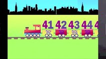 Learn Number Train learning Numbers for kids | Numbers Counting 1 To 100