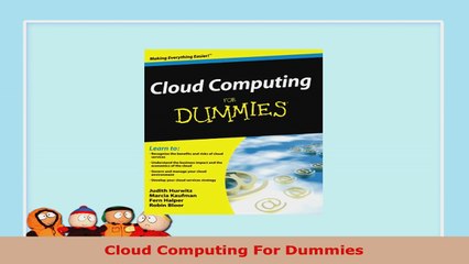 READ ONLINE  Cloud Computing For Dummies