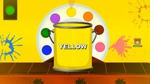 Los colores para que los Niños Aprendan con el Color de Pintura de la Máquina de Colores para que los Niños Aprendan Learni