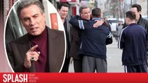 John Travolta filma la película de John Gotti en Brooklyn, Nueva York