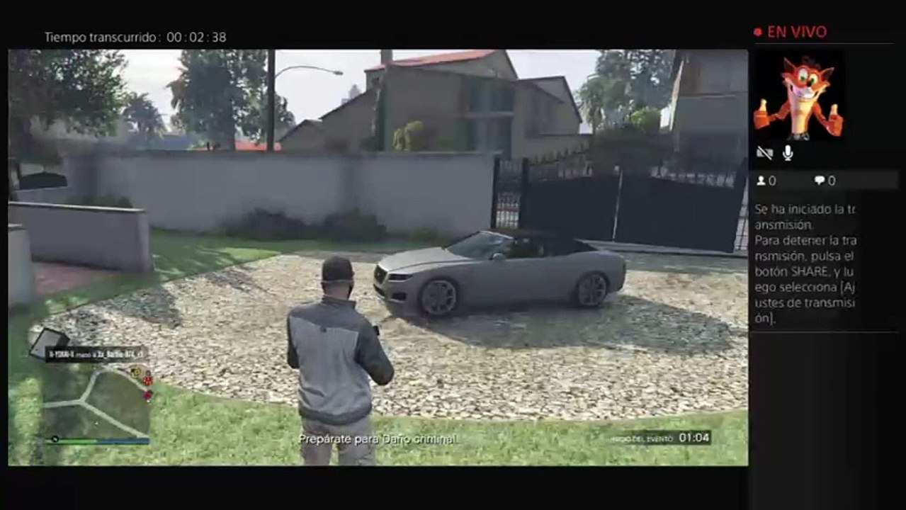 GTA 5 ONLINE Corre O Te Atropello DaniRep!! (2)