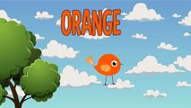 Learn Colors with Birds in English for kids toddlers
