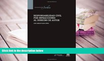 PDF [DOWNLOAD] Responsabilidad Civil por Infracciones al Derecho de Autor (Spanish Edition)