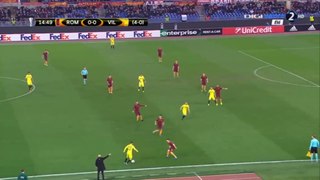 AS ROMA 0-1 VILLARREAL - Rafael Borre Goal HD - AS Roma 0-1 Villarreal - 23.02.2017