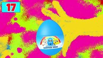 30 Huevos Sorpresa De Animación!!! COCHES Camiones Colores de las Bolas de los Deportes de canciones infantiles Canciones para