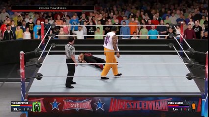 WWE 2K17 Papa Shango vs Godfather