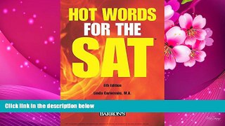 READ book Hot Words for the SAT ED, 6th Edition (Barron s Hot Words for the SAT) Linda Carnevale