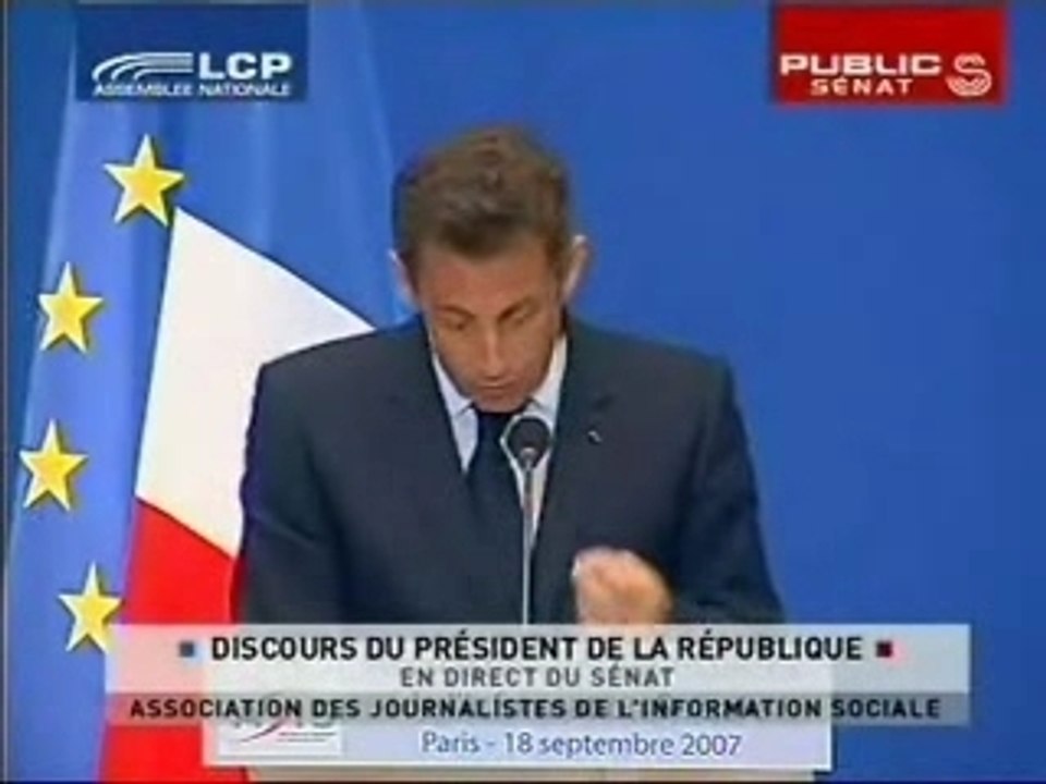 N.Sarkozy: Réformes Sociales 18.09.07 3/3