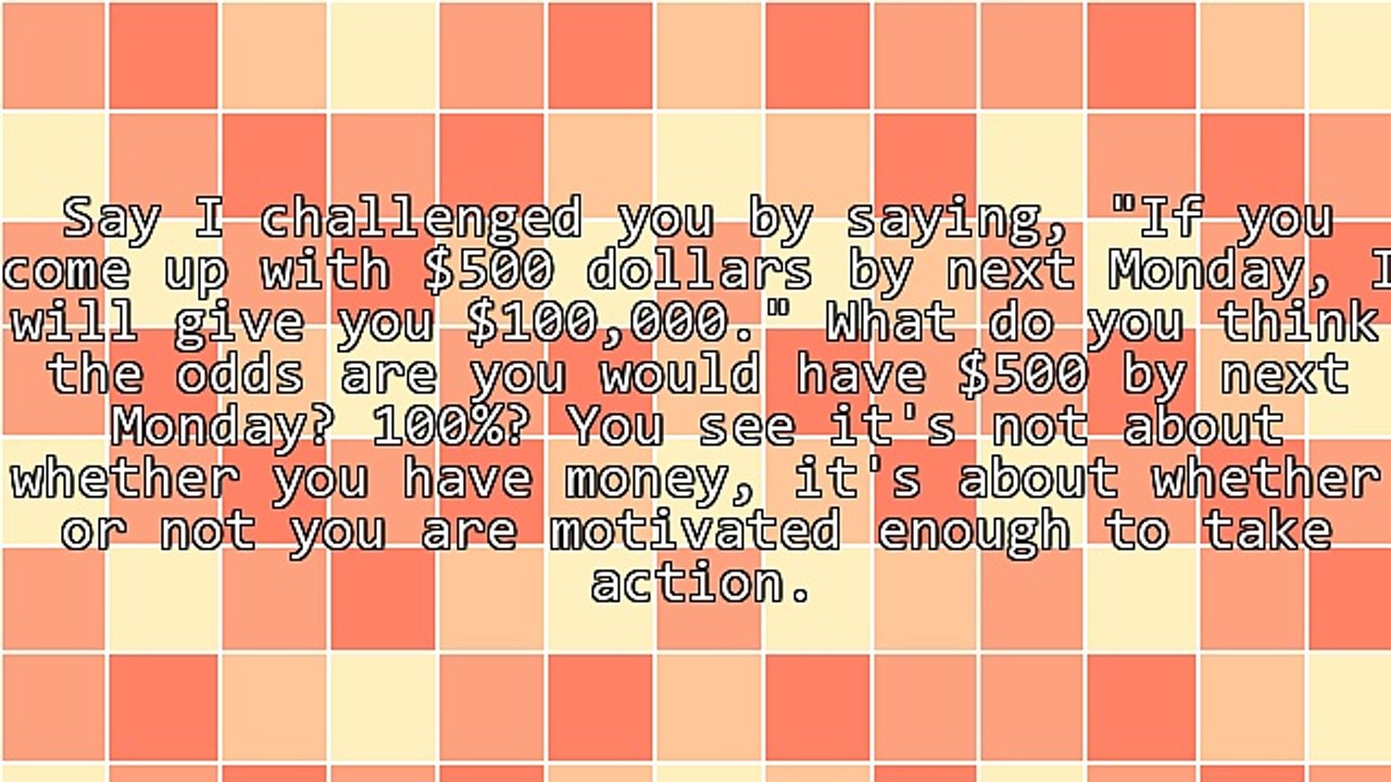 Do Not Let The Lack Of Money Hold You Back From Being Your Own Boss