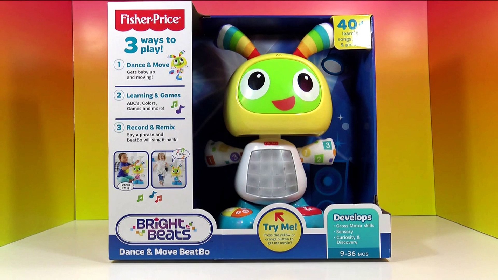 Bright Beats Dance & Move BeatBo from Fisher-Price - Dailymotion Video