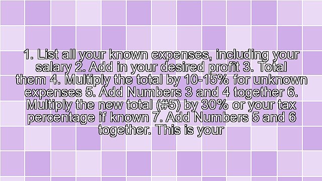 7 Step Revenue Planning and How to Ensure Profitability