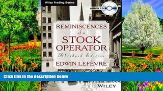 Best Ebook  Reminiscences of a Stock Operator  For Full