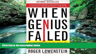 Popular Book  When Genius Failed: The Rise and Fall of Long-Term Capital Management  For Full
