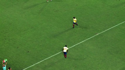 Matias Oyola fue ovacionado ante Honduras