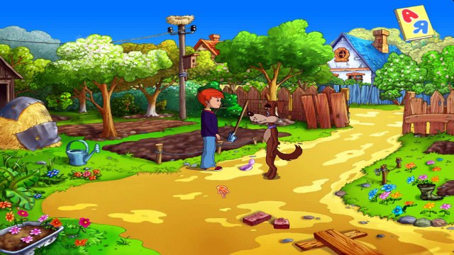 Трое из ПРОСТОКВАШИНО - Шарик учит азбуку