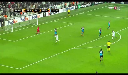 Cenk Tosun Goal HD - Besiktas 2-1 H. Beer Sheva - 23.02.2017