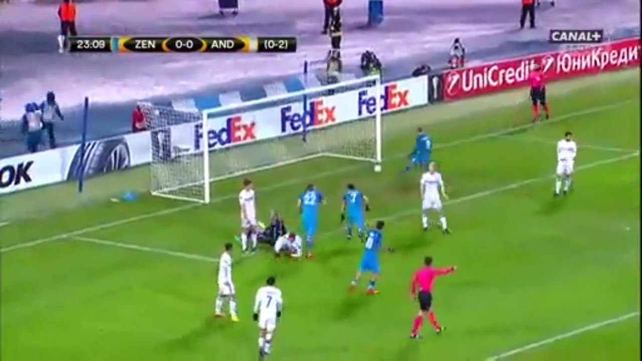 Zenit 3-0 Anderlecht All Goals & Highlights   23 feb 2017