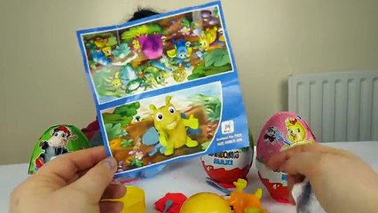 Maxi Kinder Surprise Eggs with Kids Surprise Toy and Disney Princess, Easter edition 2016