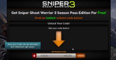 Free Sniper Ghost Warrior 3 Season Pass Edition Giveaway (PS4/XB1/PC)