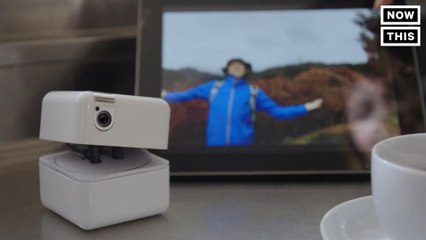 This Cute Animated Cube Is A Personal Assistant And Camera