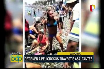 La Punta: detienen a dos delincuentes que asaltaron a taxista