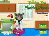 Talking Tom Washing Dishes | KidsGaming | Free Games For Kids To Play | Tom Washing Dishes