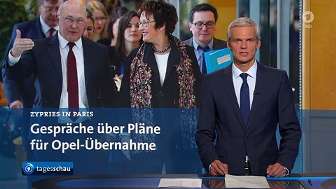 Tagesschau | 23. 02. 2017 20:00 Uhr (mit Thorsten Schröder) [GANZE FOLGE] | Das Erste