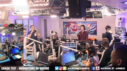 CRASH TEST - NOURRITURE DE GUERRE - Marion et Anne-So