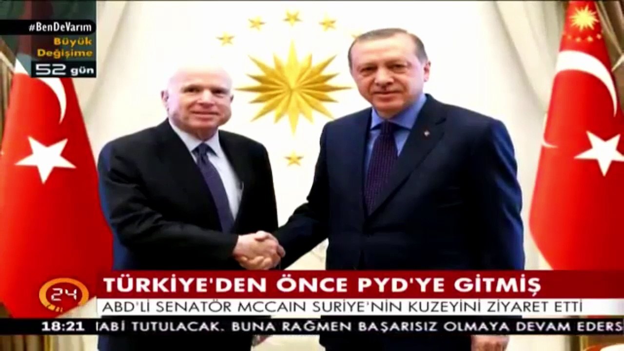 Mccain Türkiye'ye gelmeden PYD ile görüştü