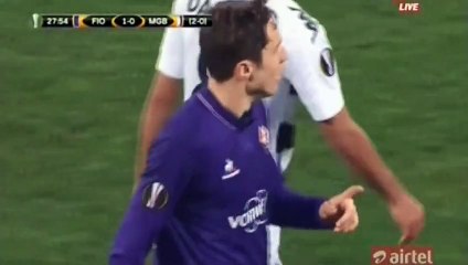 Borja Valero Goal HD - Fiorentina 2-0 Borussia M'gladbach - 23.02.2017 HD