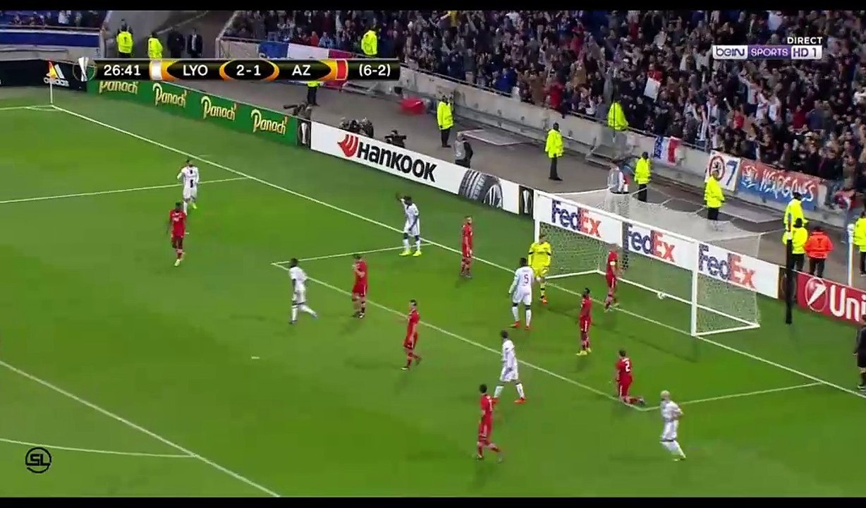 Nabil Fekir Goal HD - Lyon 3-1 AZ Alkmaar - 23.02.2017