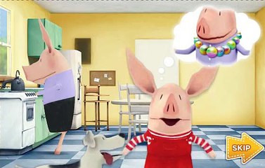 Свинка Оливия - Оливия дрессирует своего кота