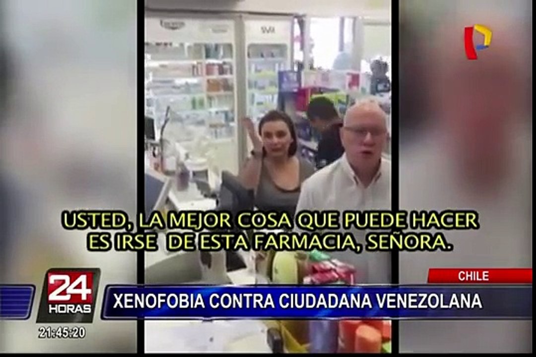 Venezolana sorprende a chilena robando y vean lo que paso