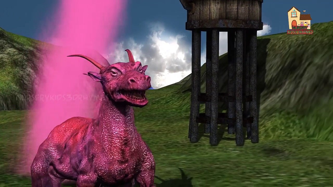 Evil Dragon Animals Cartoons For Children Shark Dinosaur Gorilla Color Elephant 3D Childre
