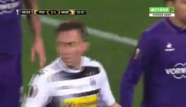 Lars Stindl Goal HD - Fiorentina 2-2 Borussia M'gladbach - 23.02.2017 HD