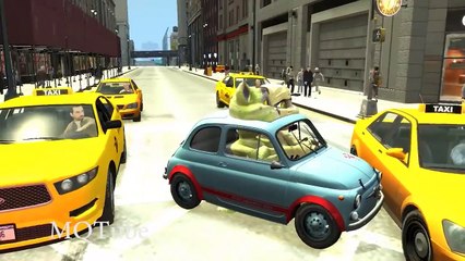 COLORS FUN CARS TRANSFORMATON & COLORS TOM & JERRY CARTOON FOR KIDS ANIMATED NURSERY RHYME