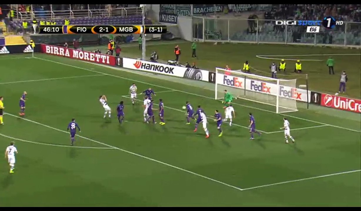 Lars Stindl Goal HD - Fiorentina 2-2 B. Monchengladbach - 23.02.2017