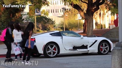 Broken Gold Digger Prank - Wrecked Corvette