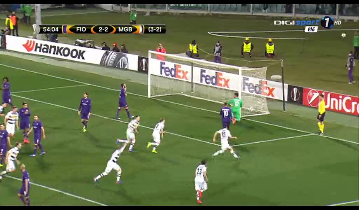 Lars Stindl Goal HD - Fiorentina 2-3 B. Monchengladbach - 23.02.2017
